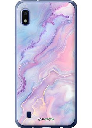 Чехол на samsung galaxy a10 2019 a105f нежный мрамор самсунг а10 2019 а105ф