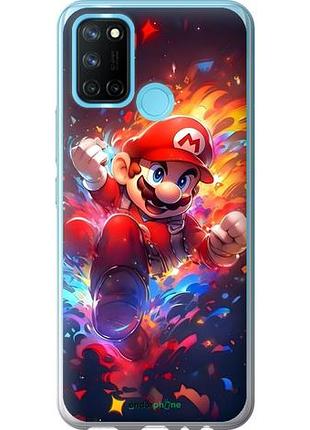 Чохол на realme c17 супер маріо