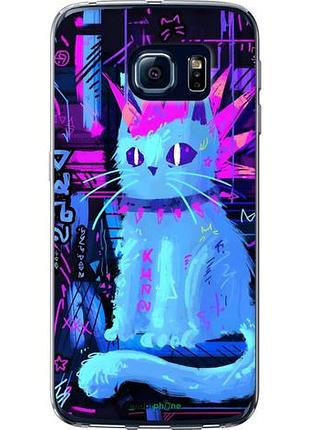 Чохол на samsung galaxy s6 edge g925f кіт панк