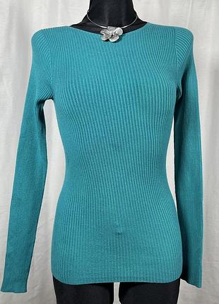 Винтажный джемпер в рубчик vintage 2000s y2k coquette 90s italy