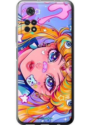 Чехол на xiaomi poco m4 pro сейлор мун 4 сяоми поко м4 про