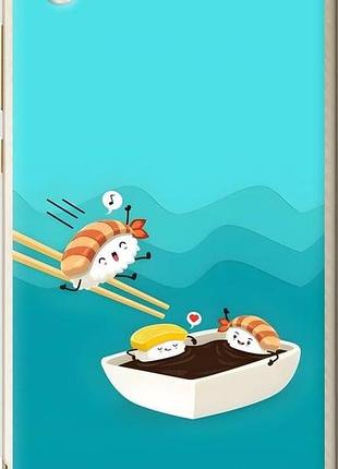 Чехол на huawei y6 ii суши хуавей у6 ии
