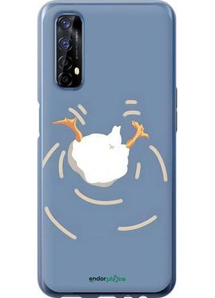 Чохол на realme 7 гусак пірнає