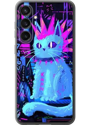 Чехол на samsung galaxy s23 fe кот панк самсунг с23 фе