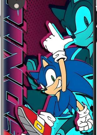 Чехол на iphone xr соник sonic айфон хр