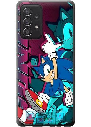 Чехол на samsung galaxy a52 соник sonic самсунг а52