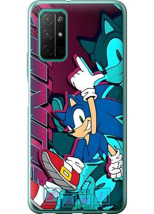 Чехол на huawei honor 30s соник sonic хуавей хонор 30с