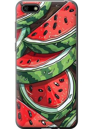 Чехол на huawei honor 7a арбуз хуавей хонор 7а