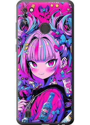 Чехол на tecno pop 4 pro bc3 аниме милаха