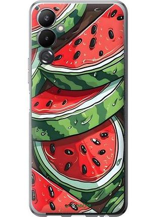 Чехол на tecno pova 4 lg7n арбуз