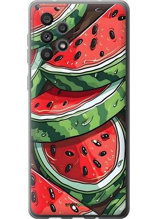 Чехол на samsung galaxy a73 a736b арбуз самсунг а73 а736б