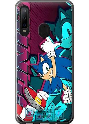 Чехол на samsung galaxy a8s соник sonic самсунг а8с