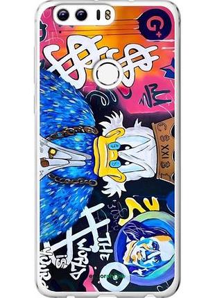 Чехол на huawei honor 8 скрудж макдак 2 хуавей хонор 82