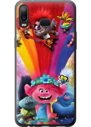 Чехол на samsung galaxy a6s троли