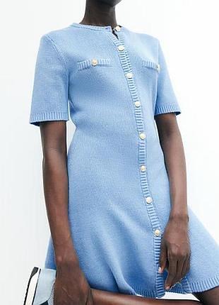 Сукня блакитна h&m 3