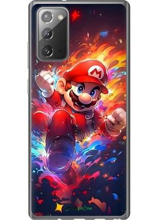 Чохол на samsung galaxy note 20 супер маріо
