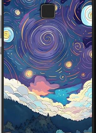 Чехол на huawei p9 lite креатинвый арт хуавей п9 лайт