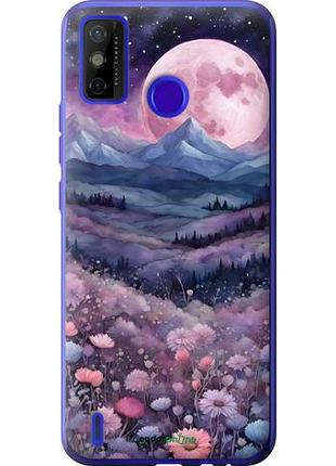 Чохол на tecno spark 6 go ke5 ніч місяць арт
