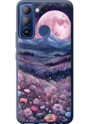 Чехол на tecno pop 5 lte bd4 ночь луна арт текно поп 5 лте бд4