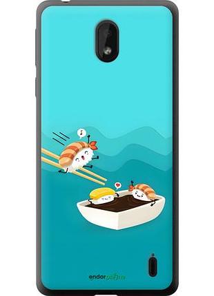 Чехол на nokia 1 plus суши нокиа 1 плюс