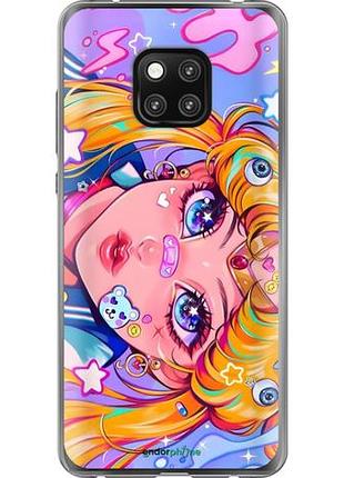 Чехол на huawei mate 20 pro сейлор мун 4 хуавей мейт 20 про