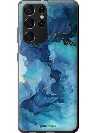 Чехол на samsung galaxy s21 ultra (5g) акварель самсунг с21 ультра (5г)