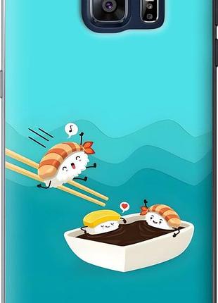 Чехол на samsung galaxy s6 edge plus g928 суши самсунг с6 эдж плюс г928