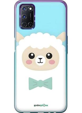 Чехол на oppo a72 милый барашек