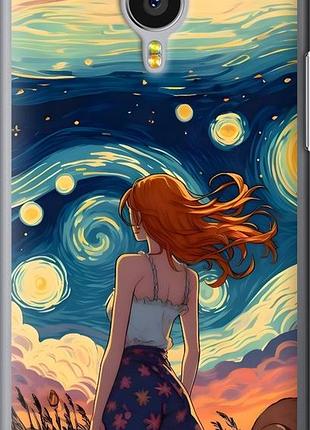 Чохол на meizu mx4 pro дівчина арт