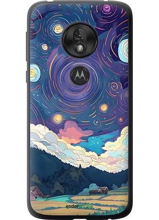 Чехол на motorola moto g7 play креатинвый арт моторола мото г7 плей
