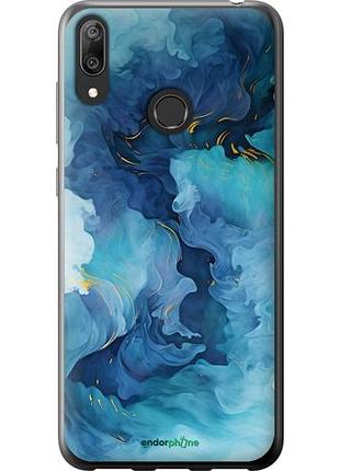 Чехол на huawei y7 2019 акварель хуавей у7 2019