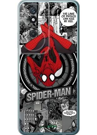 Чехол на huawei honor play 50 plus человек паук, spiderman хуавей хонор плей 50 плюс