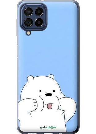Чехол на samsung galaxy m53 m536b милый мишка самсунг м53 м536б