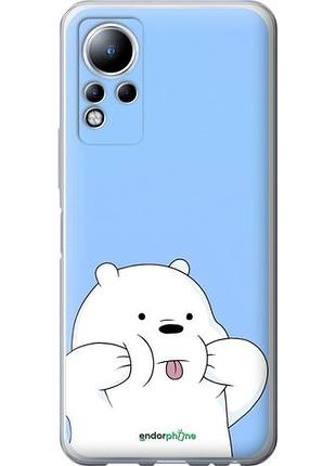 Чехол на infinix note 12 милый мишка инфикс ноут 12
