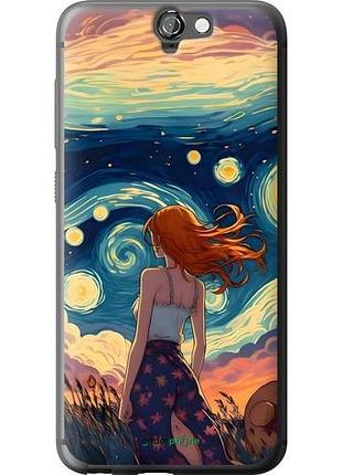 Чохол на htc one a9 дівчина арт