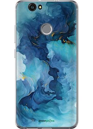Чехол на huawei nova акварель хуавей нова