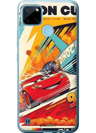 Чехол на realme c25y тачки