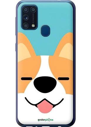 Чехол на samsung galaxy m31 m315f корги