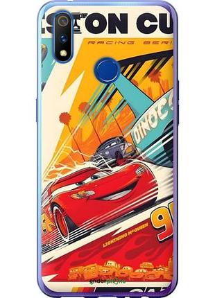 Чехол на realme x lite тачки