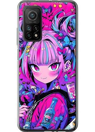 Чехол на xiaomi mi 10t pro аниме милаха сяоми ми 10т про