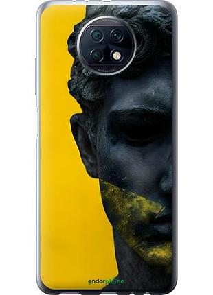 Чехол на xiaomi redmi note 9t статуя арт сяоми редми ноут 9т