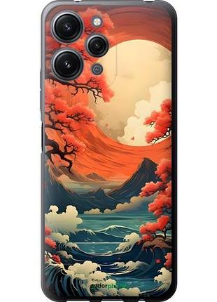 Чехол на xiaomi redmi 12 природа японии сяоми редми 12