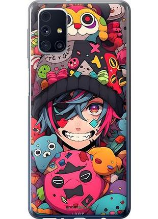 Чехол на samsung galaxy m31s m317f аниме парень самсунг м31с м317ф