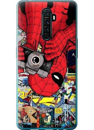 Чехол на oppo reno ace человек паук, spiderman 2 оппо рено аce 2