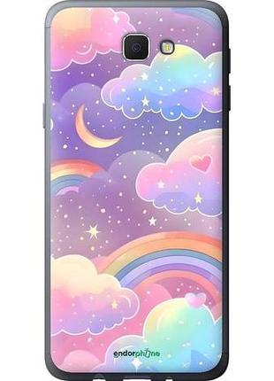 Чехол на samsung galaxy j5 prime облака и радуга самсунг й5 прайм