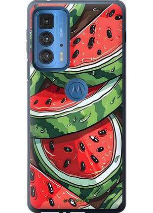 Чехол на motorola edge 20 pro арбуз