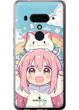 Чохол на htc u12 plus дівчинка аніме веселка