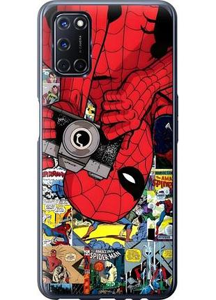 Чехол на oppo a52 человек паук, spiderman 2 оппо а52 2