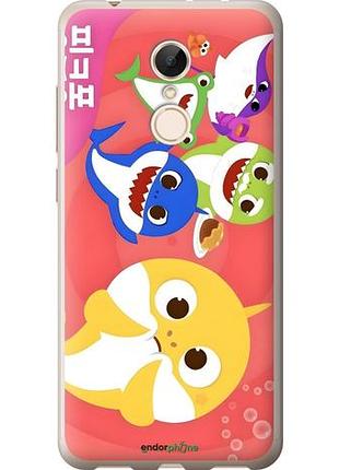 Чехол на xiaomi redmi 5 бейби шаркс сяоми редми 5