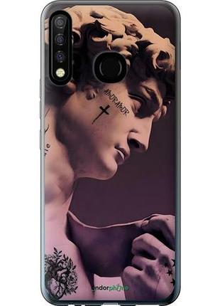 Чехол на tecno camon 12 cc7 давид тату текно камон 12 сс7